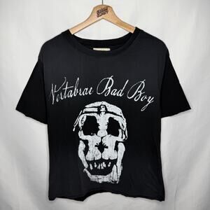Vertabrae Bad Boy Salvador Dali Women Skull Tee L
